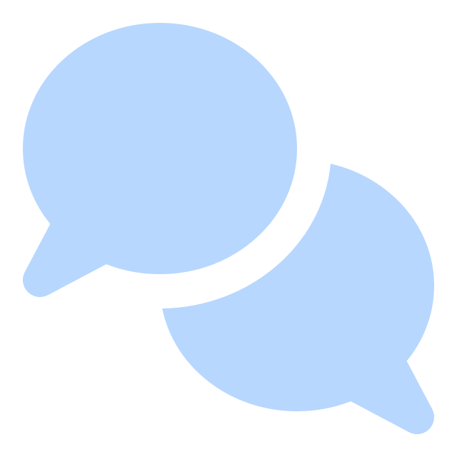 conversation bubbles icon